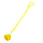 Speenkoord van plastic met Zonnebloem (Geel / Oranje) - NBH®