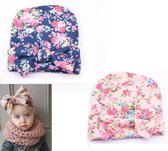 Duopak Vintage Mutsjes - Baby Muts - Baby Mutsje