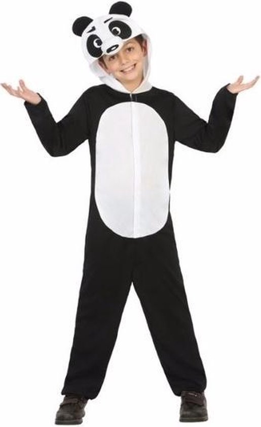 zweep Piket genetisch Panda kostuum / outfit voor kinderen - dierenpak 128 | bol.com