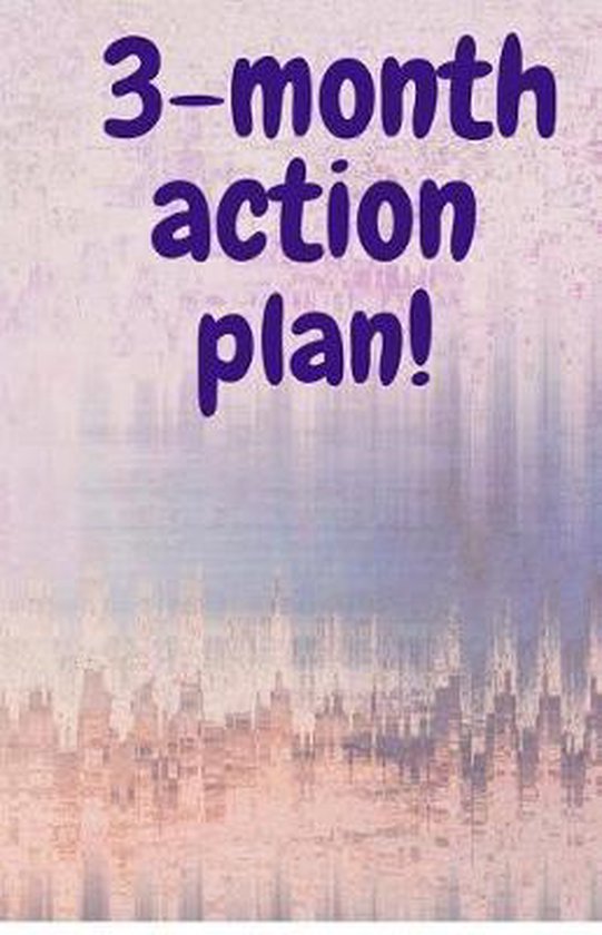 3 Month Action Plan Jen Lea 9781986569330 Boeken Bol
