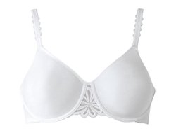 Triumph Elegant Cotton N - WHITE - Vrouwen - Maat C80