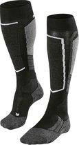 Falke SK2  Wintersportsokken - Maat 35-36 - Vrouwen - zwart/grijs/wit