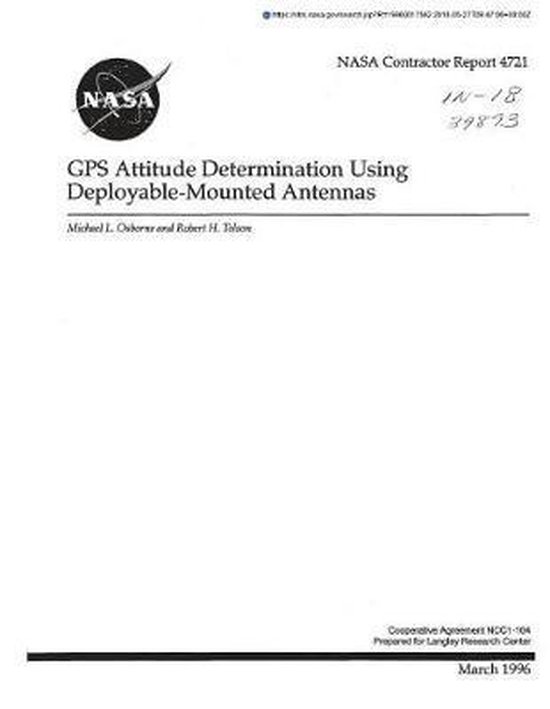 GPS Attitude Determination Using DeployableMounted Antennas, National