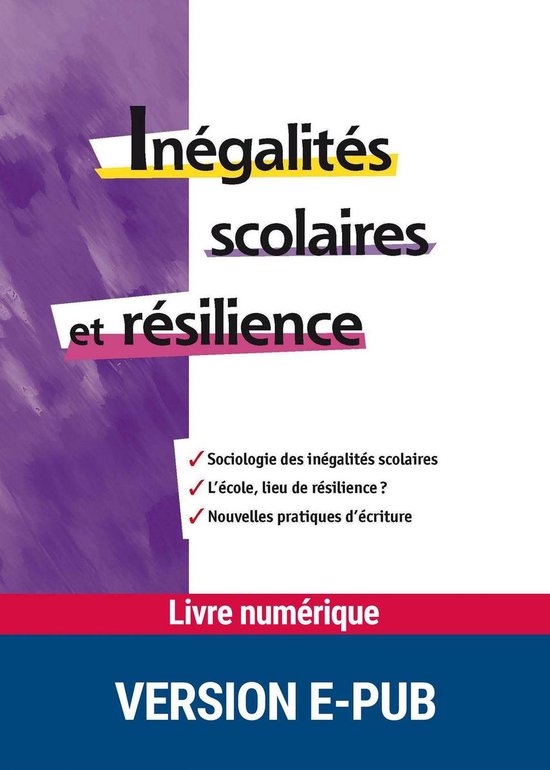 Inégalités scolaires et résilience - cover