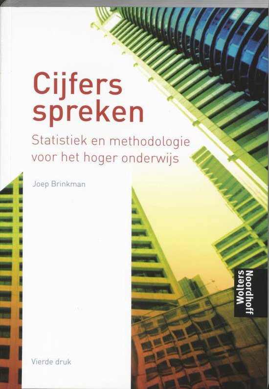 Boek cover Cijfers Spreken van Joep Brinkman (Paperback)