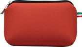Save My Bag Small Travel Pouch Dames Lycra Clutch - Brick Red