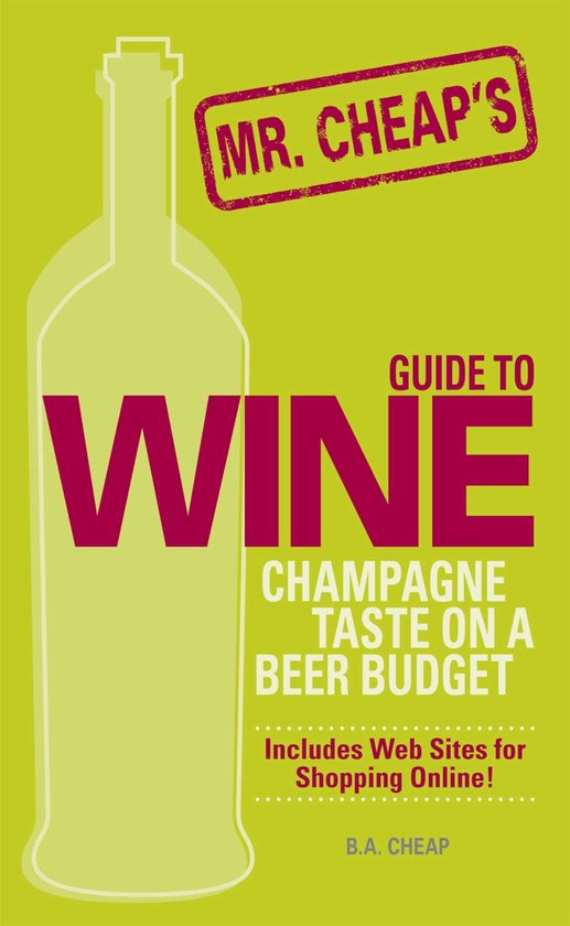 Mr. Cheap's Guide To Wine - cover