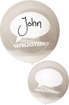 Mega beschrijfbare ballon Gefeliciteerd