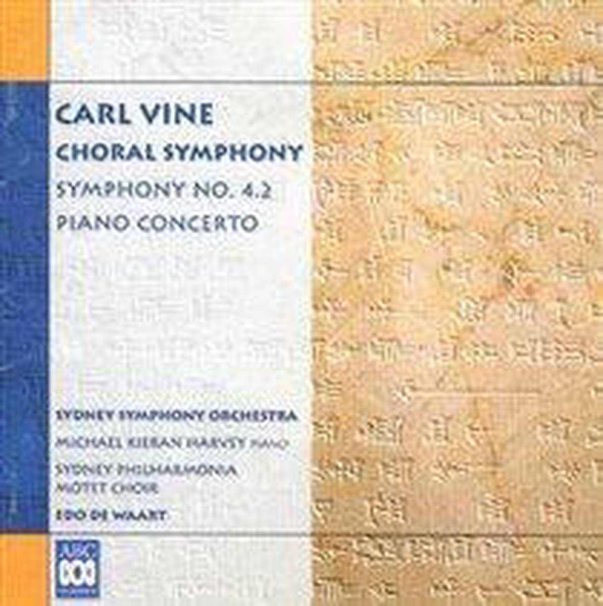 Kieran Harvey/Sydney Symphony Orchestra - Choral Symphony/Symphony No.4.2/Piano