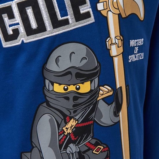 Legowear blauwe t-shirt Lego Ninjago 