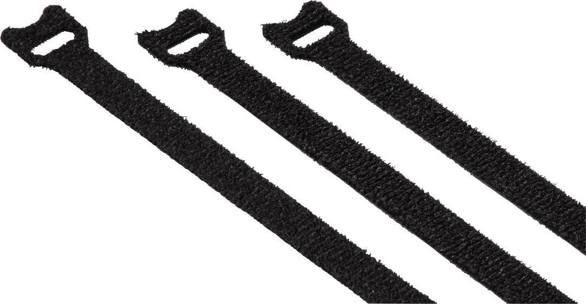 Hama 00020547 Nylon Zwart 20stuk(s) kabelbinder