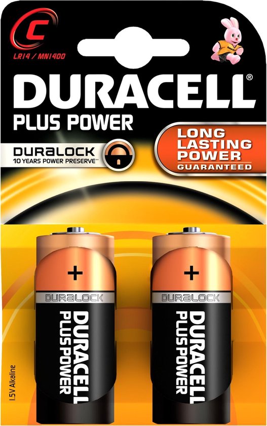 Wegenbouwproces Oost Bibliografie Duracell C Plus Power Alkaline Batterijen - 2 stuks | bol.com