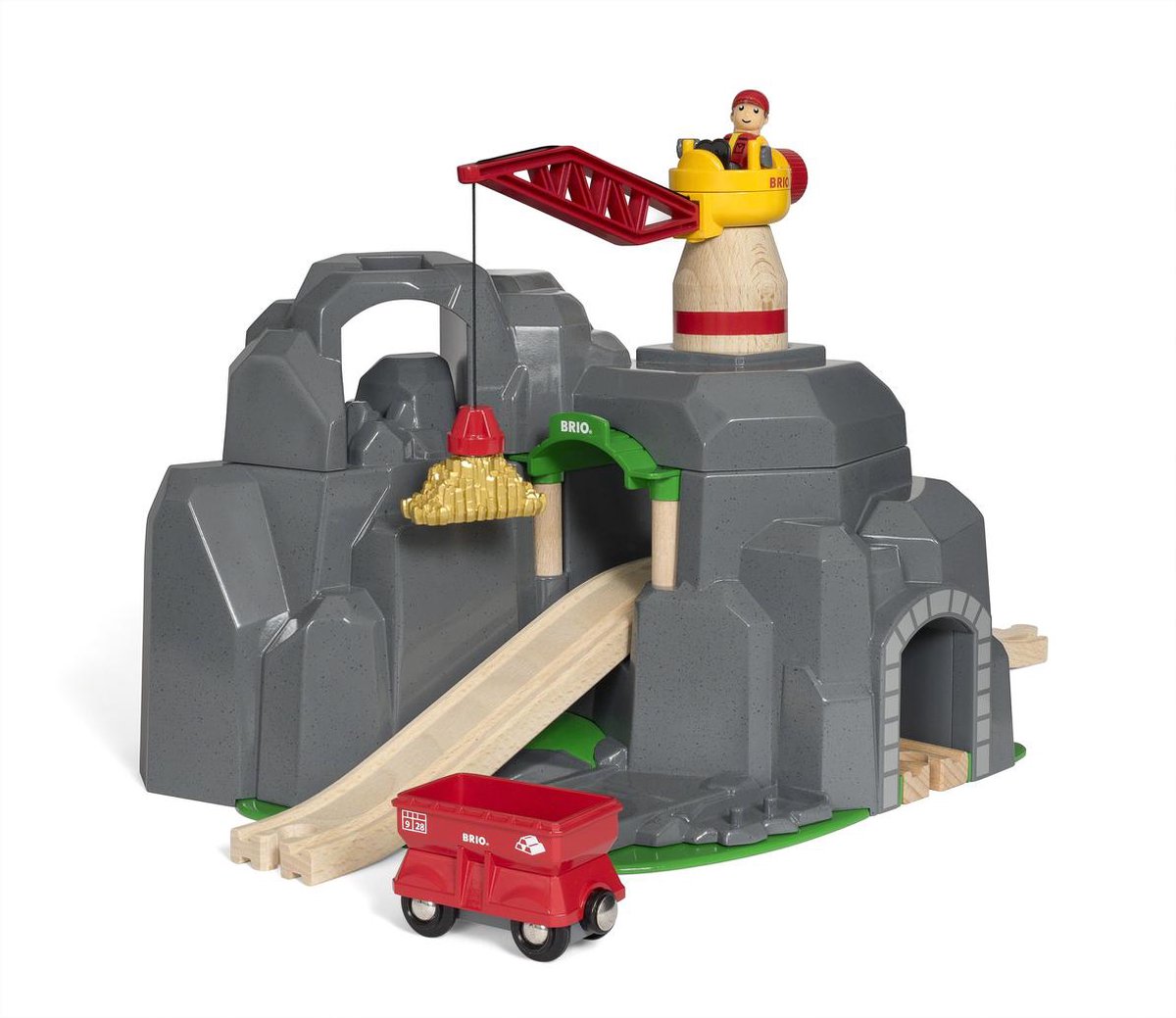 BRIO Kraan en bergtunnel - 33889 — afbeelding 5