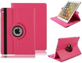 HB Hoes Geschikt voor Apple iPad Mini 5 - Draaibare Tablet Book Cover - Roze