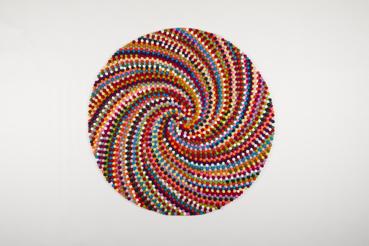 Swirl wolvilt | 160 cm