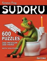 Famous Frog Sudoku 600 Puzzles With Solutions. 300 Medium and 300 Hard