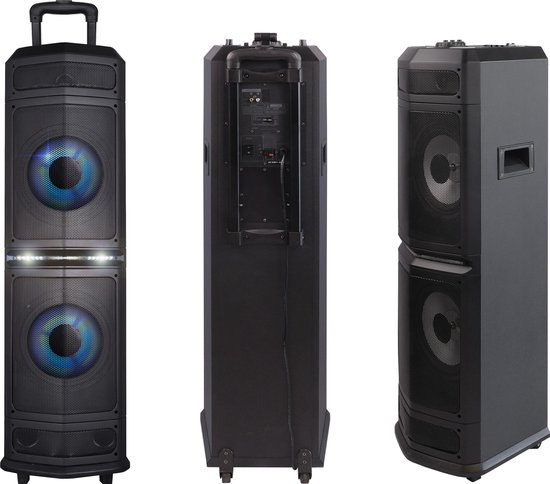 ⭐️超美品⭐️　GREATEST PARTY SOUNDS BLACK Lサイズ Noonday DJ Party Speaker Tower XXL Slim | Bluetooth Speaker