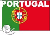 Portugal vlag met tekst