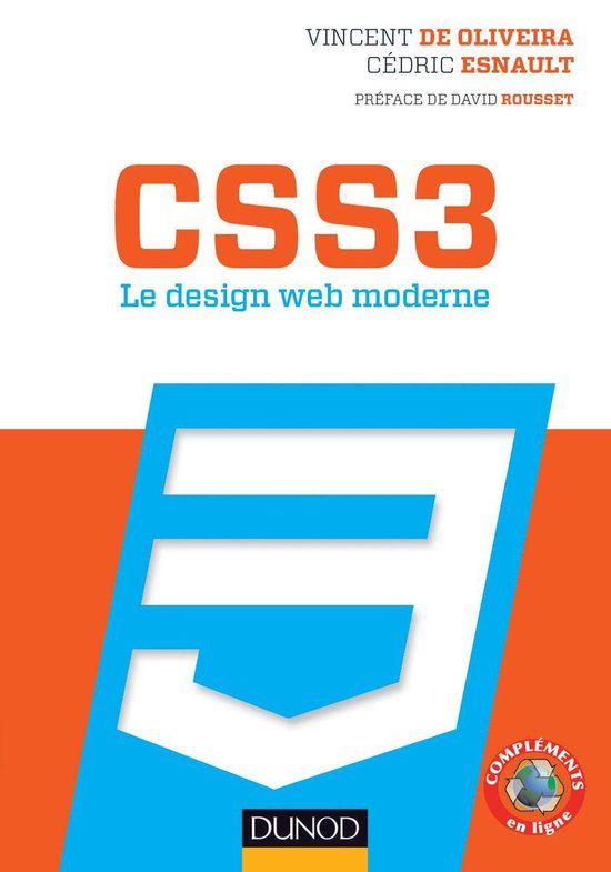 CSS3 Le design web moderne - cover