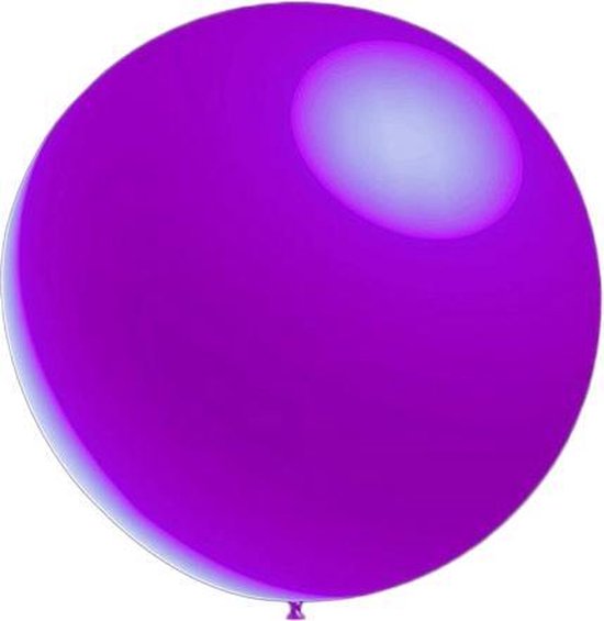 10 stuks - Metallic decoratieballonnen lavendel 28 cm professionele kwaliteit