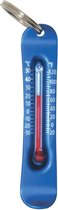 Brrrometer blauw - thermometer - sleutelhanger -  gadget - keyring