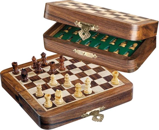 Afbeelding van het spel Philos schaakset mini magnetisch