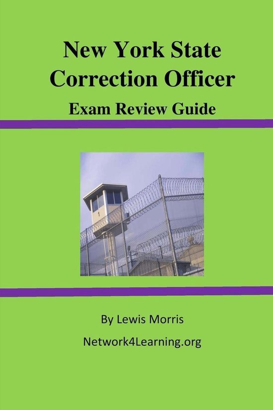 New York State Correction Officer Exam Review Guide - cover