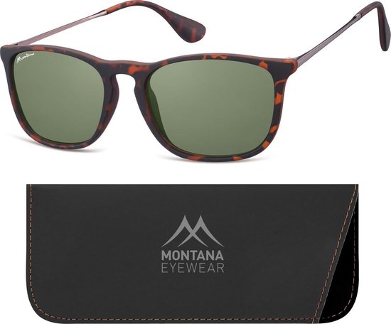 Montana S34D - Zonnebril - Retro style - Turtle - Lensbreedte 54 mm van Montana. — afbeelding 2
