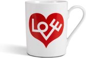 VITRA - COFFEE MUG, LOVE HEART, ROOD