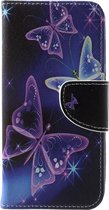 Huawei Y5 (2018) Hoesje - Book Case - Vlinders