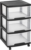 eify ladesysteem 3x20L + wielen zwart