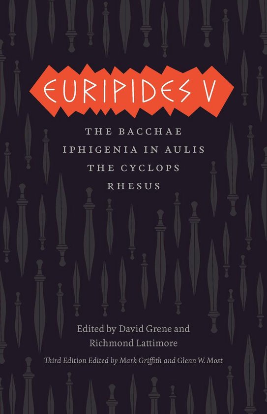 The Complete Greek Tragedies - Euripides V - cover