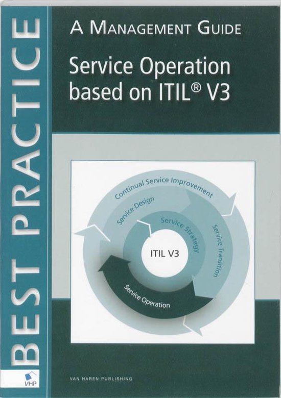 Cover van het boek 'Service Operation, based on ITIL V3, a management guide'