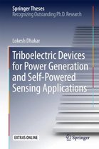 Triboelectric Devices for Power Generation and Self-Powered Sensing Applications