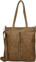Beagles Omhang Schoudertas Cross-Body Tas Taupe Bruin Trendy Handig Formaat