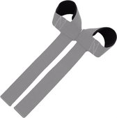 DW4TradingÂ® Lifting straps set van 2 stuks grijs