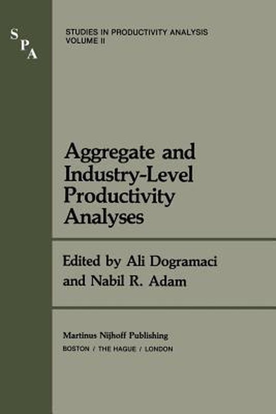 Studies in Productivity Analysis2- Aggregate and Industry-Le ... - cover