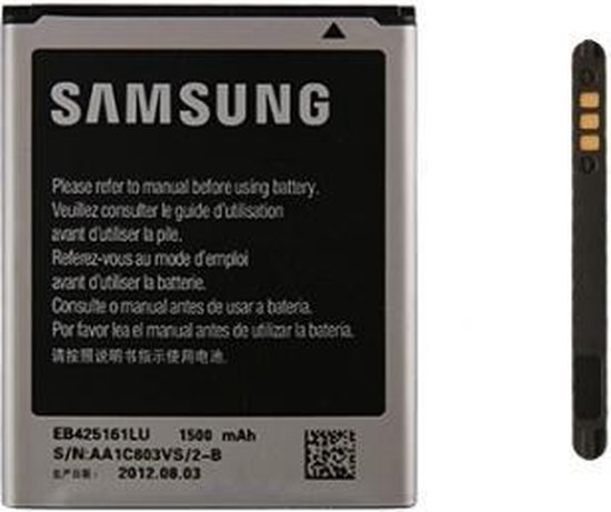 Koningin Toepassen Leia Samsung 18160 Galaxy Ace 2 Batterij origineel EB-425161LU | bol.com