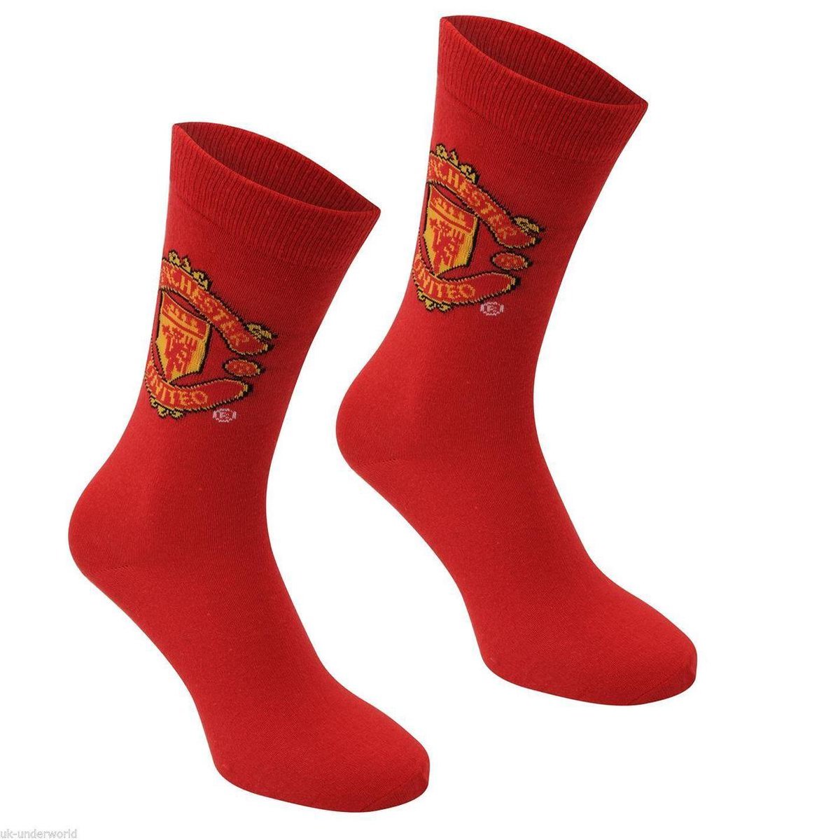United sokken - rood met embleem maat 39 tot 46 | bol.com