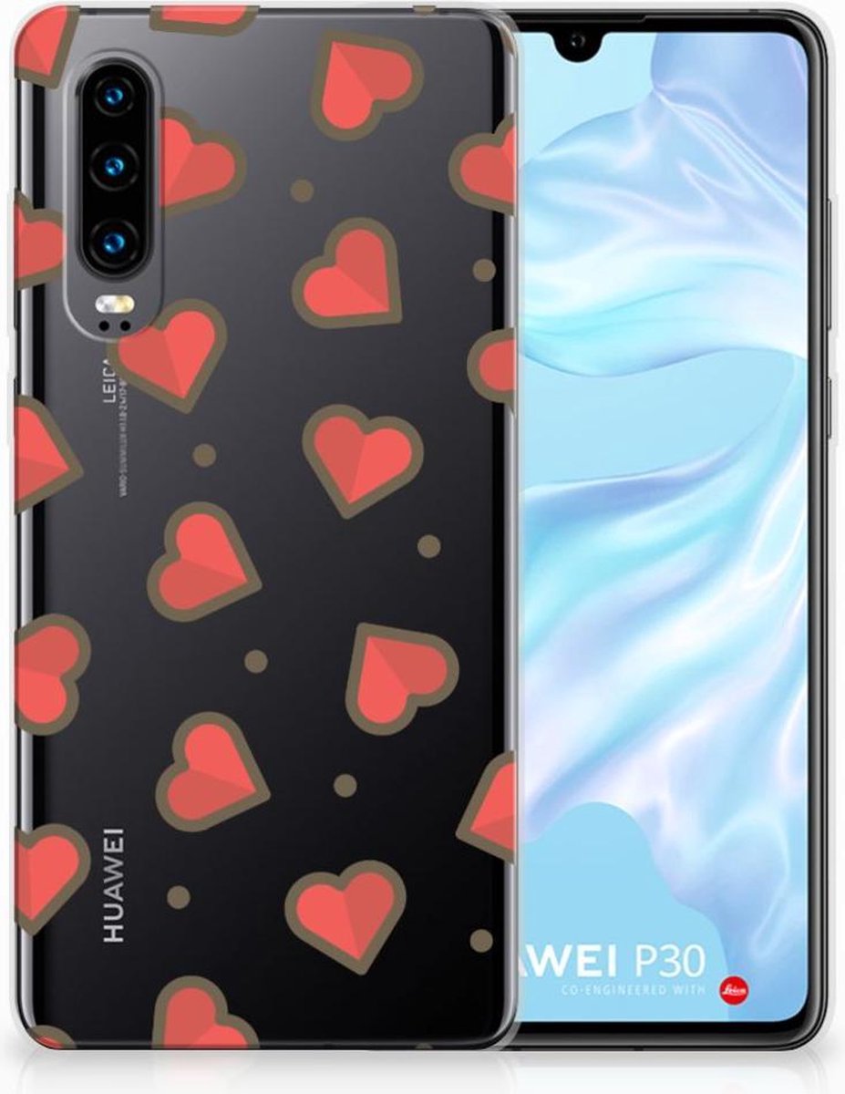 Huawei P30 TPU bumper Hearts