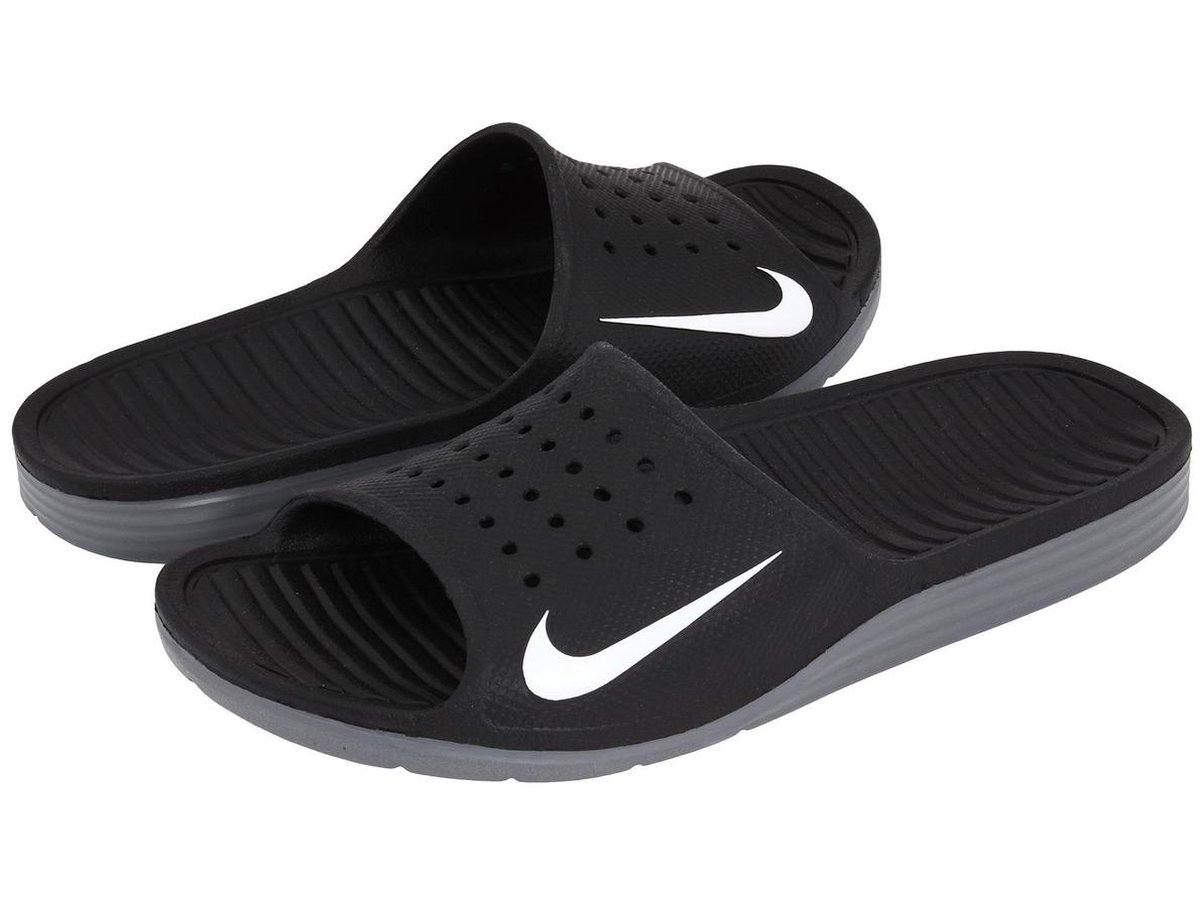 Nike Solarsoft Slide 386163-011 - Slippers - Heren - Zwart - Maat 42,5 |  bol.com