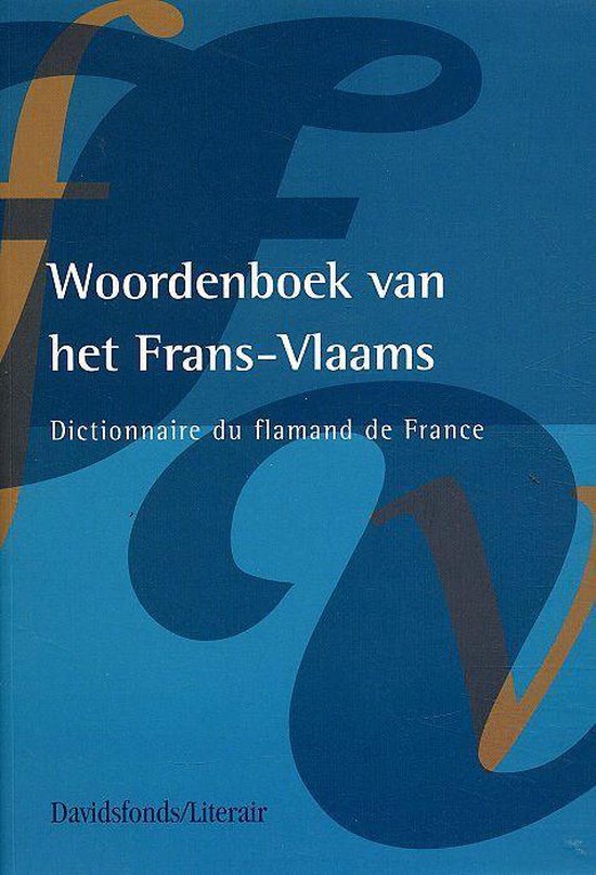 Cover van het boek 'Woordenboek van het frans vlaams' van Dick Wortel en F. Debrabandere
