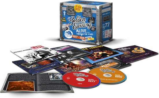Omslag van Golden Earring - Alive...Through the Years: 1977-2015 (11CD)
