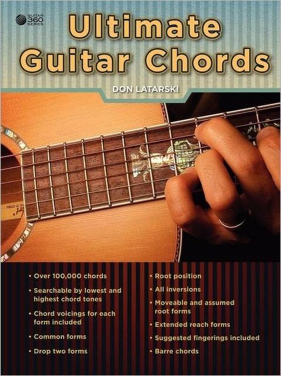 Ultimate Guitar Chords | 9780557719136 | Don Latarski | Livres | bol
