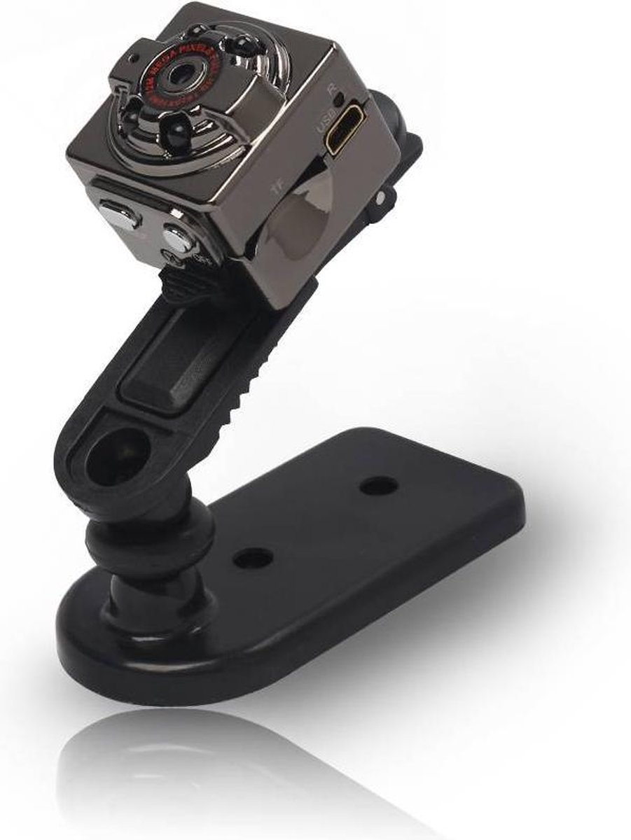 Parya Official - Mini Camera - Aluminium camera, Camera geschikt voor SD  kaart - Spycam | bol.com