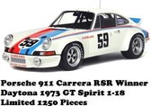 Porsche 911 Carrera RSR Winner Daytona 1973 GT Spirit 1-18 Limited 1250 Pieces