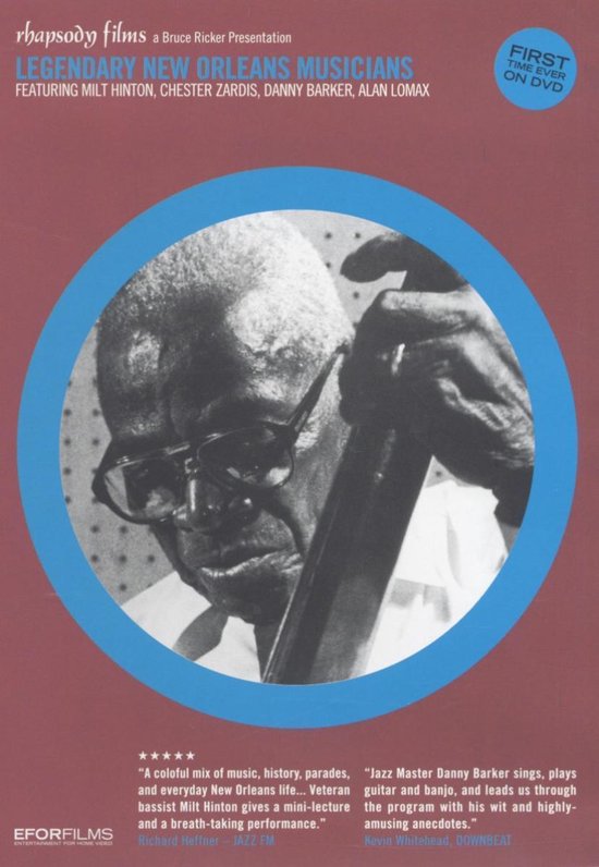 Cover van de film 'Various Artists - Legendary New Orleans Musicians'