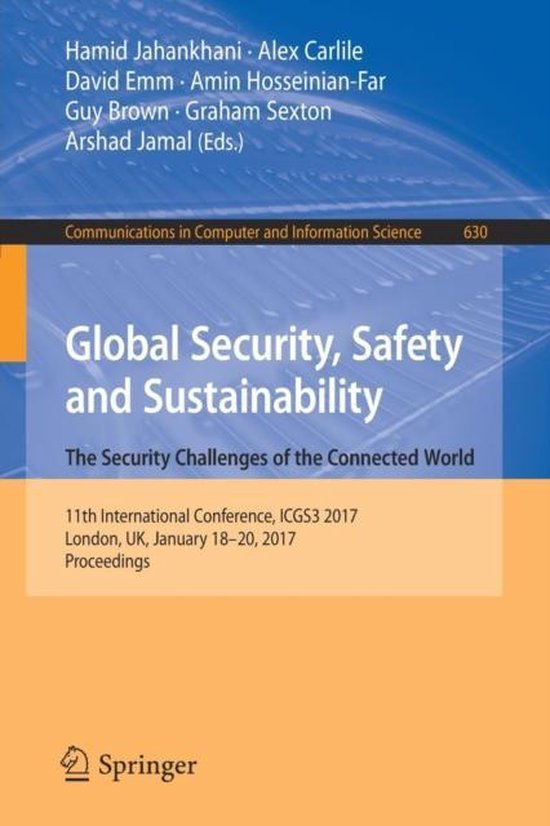 Global Security, Safety and Sustainability - The Security Ch ... - cover