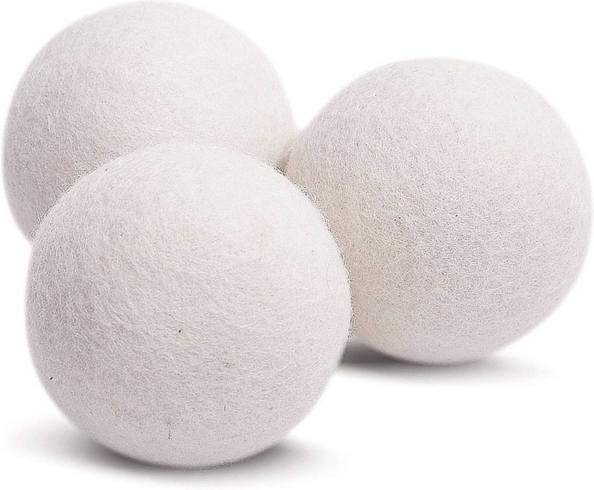 Goedkoopste Scanpart wasdrogerballen van wol - Droogballen - Wasdroogballen - Droogtrommelballen - 3 stuks