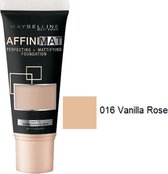 Maybelline AffiniMat Perfecting + Mattifying Foundation  16 Vanilla Rose